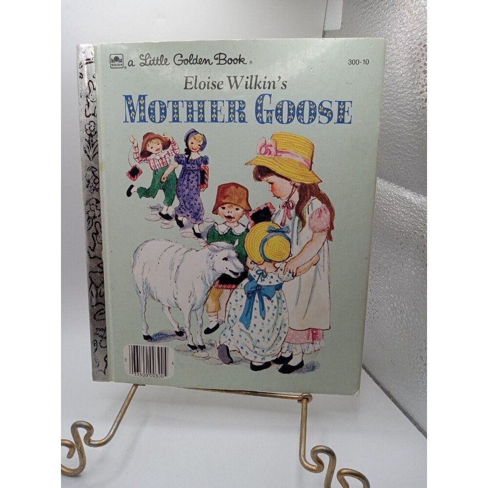 Eloise Wilkin's Mother Goose Little Golden Book Vintage Nursery Rhymes